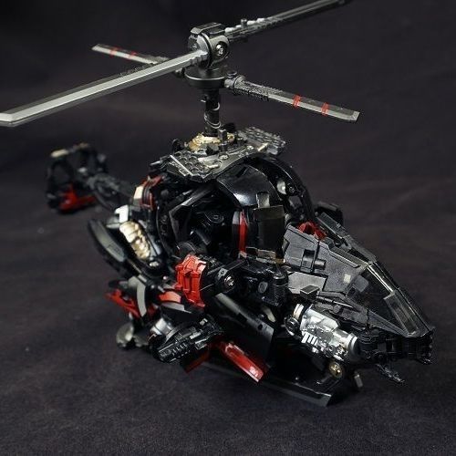 MetaGate G01B Transforming Toy Red and Black Fine Paint Triple Change Warrior MG Drift Model