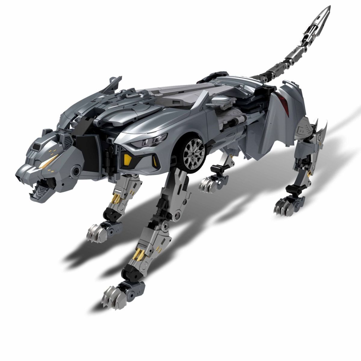 Cang Wan Ge Bian Chuang Ji Shadow Hunter J16 Triple Change Mecha Standard Edition Shadow Leopard Aircraft Model