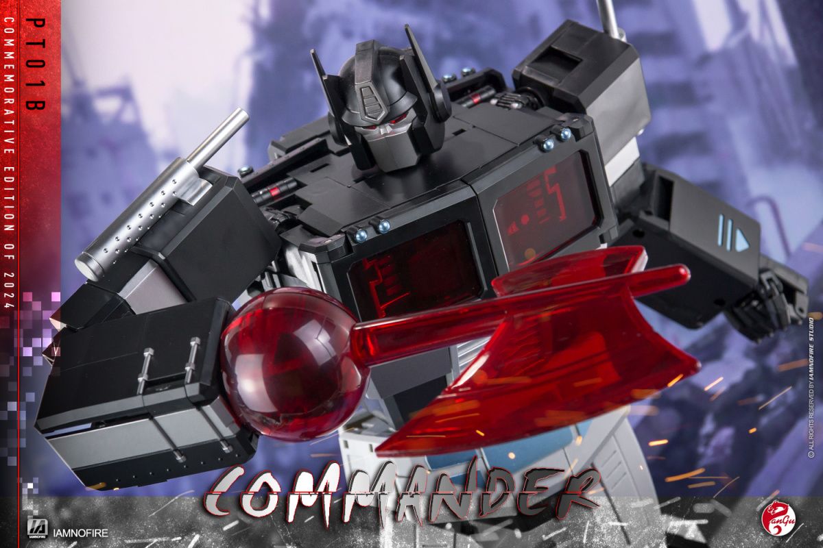 Optimus Prime Enlarged Rubik's Cube 2.0 Big Column Dark Black PT01B Transform G1 Animation Toy