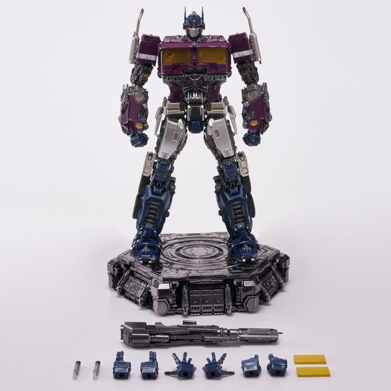 MM01 Optimus Prime 4 colors deformable toy model with alloy skeleton