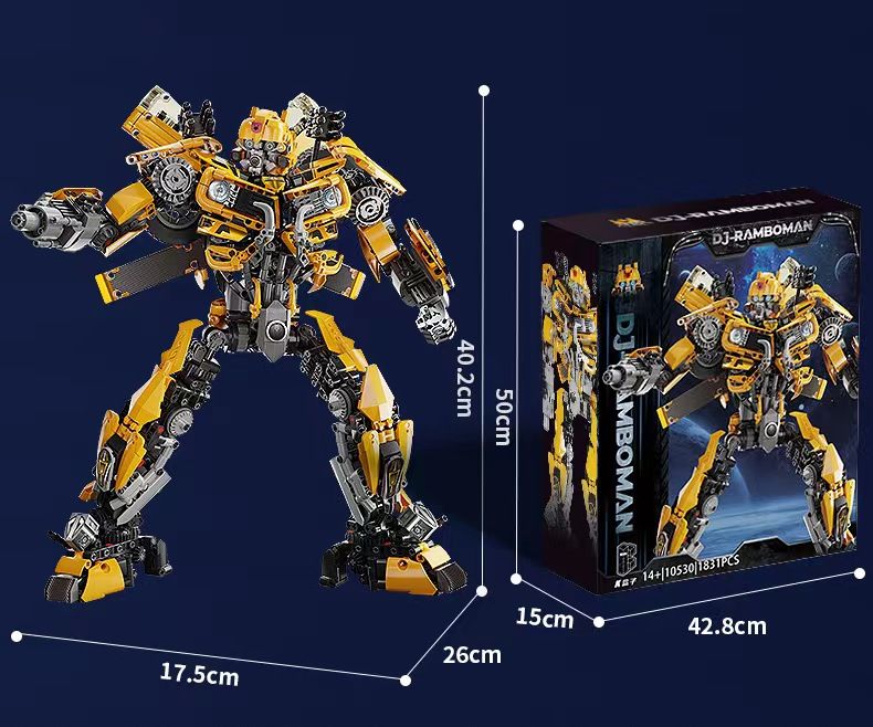 K Box Bumblebee Optimus Prime Transformers Model Boy Building Block Toy