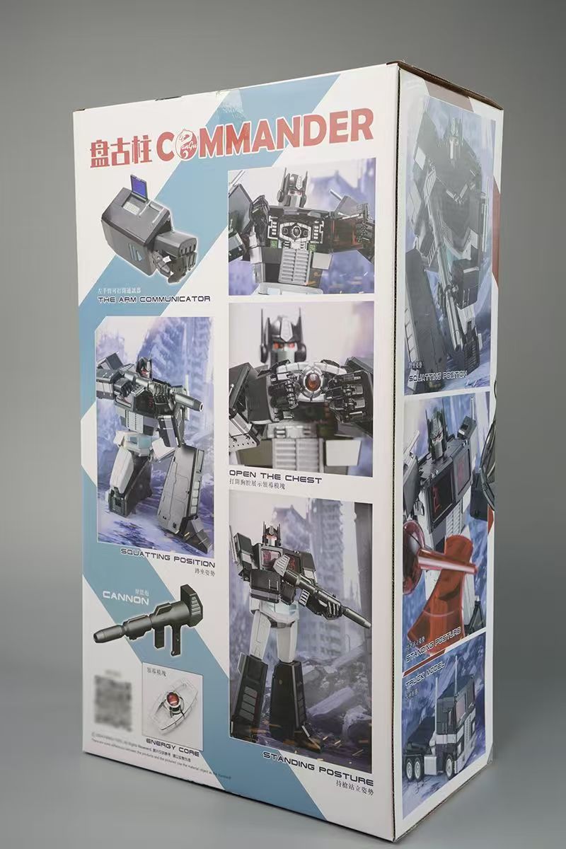 Optimus Prime Enlarged Rubik's Cube 2.0 Big Column Dark Black PT01B Transform G1 Animation Toy
