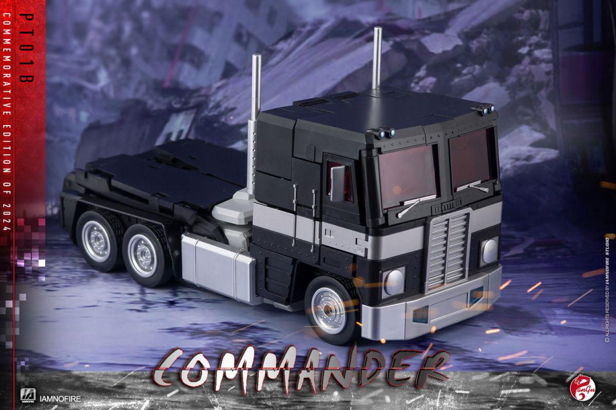 Optimus Prime Enlarged Rubik's Cube 2.0 Big Column Dark Black PT01B Transform G1 Animation Toy
