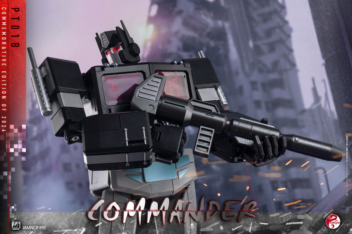 Optimus Prime Enlarged Rubik's Cube 2.0 Big Column Dark Black PT01B Transform G1 Animation Toy