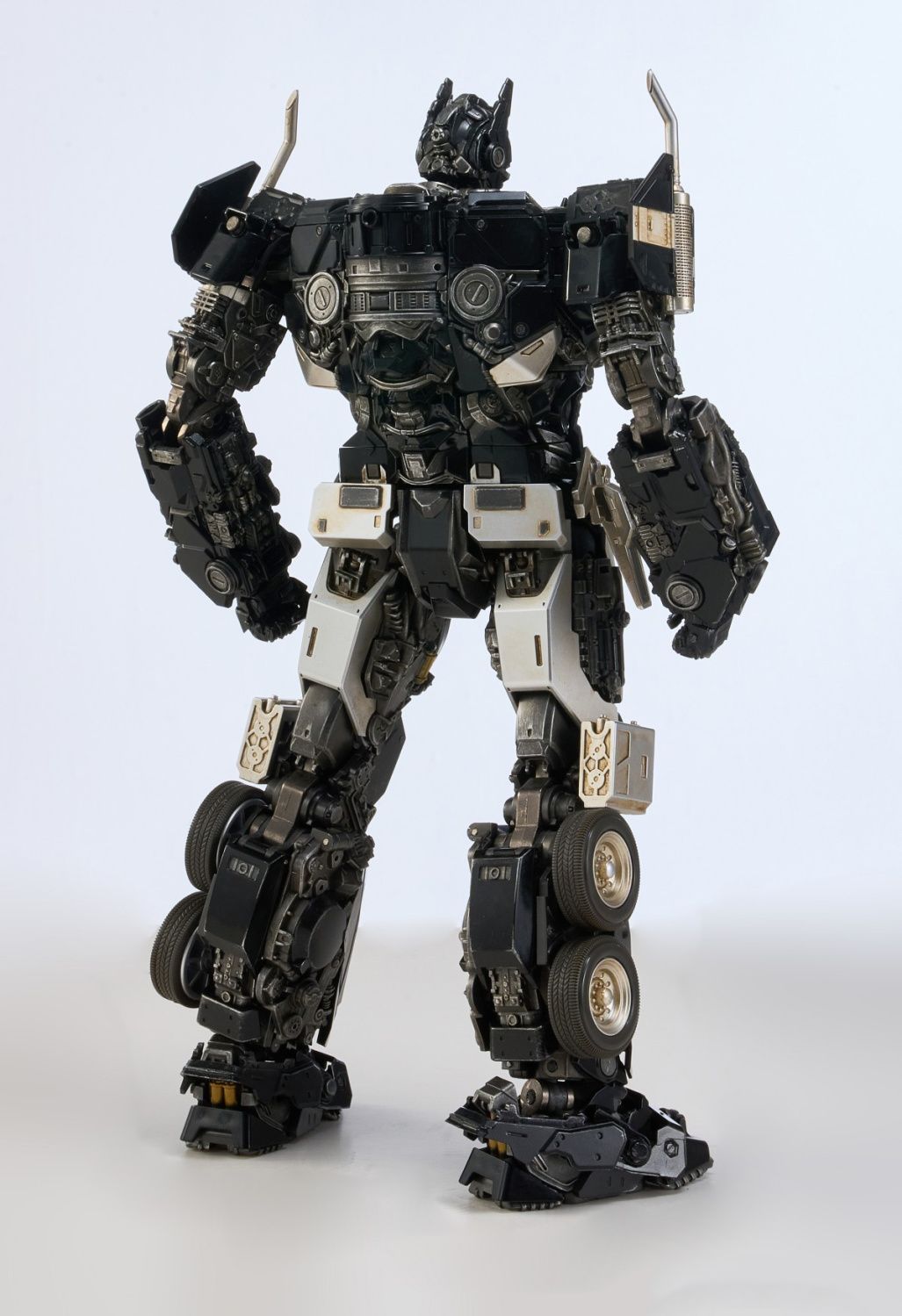 MM01 Optimus Prime 4 colors deformable toy model with alloy skeleton