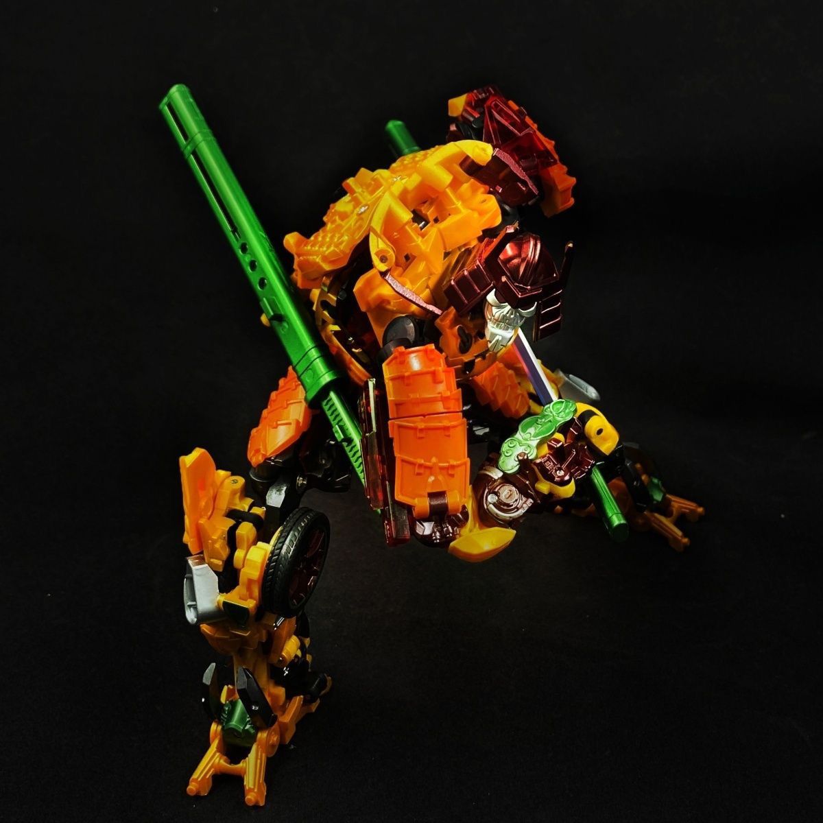 MetaGate G02 Immortal Transformer Toy Yellow Fine Painting Triple Transformation Warrior MG Drift mg Model King Kong