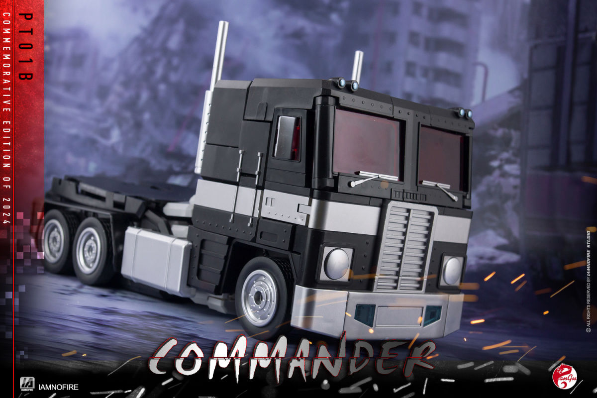 Optimus Prime Enlarged Rubik's Cube 2.0 Big Column Dark Black PT01B Transform G1 Animation Toy
