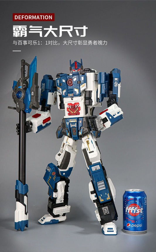 NBK In-Stock Original Sniper Rifle Big Sniper Judicator Transforming Robot Soft Bullet Launching Toy