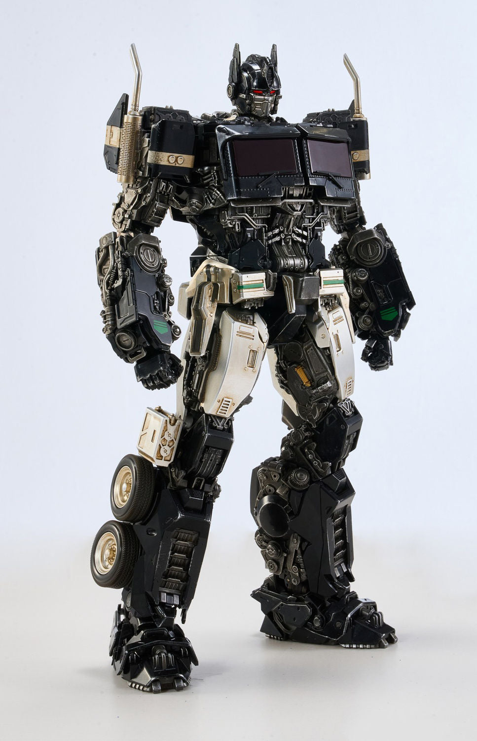 MM01 Optimus Prime 4 colors deformable toy model with alloy skeleton