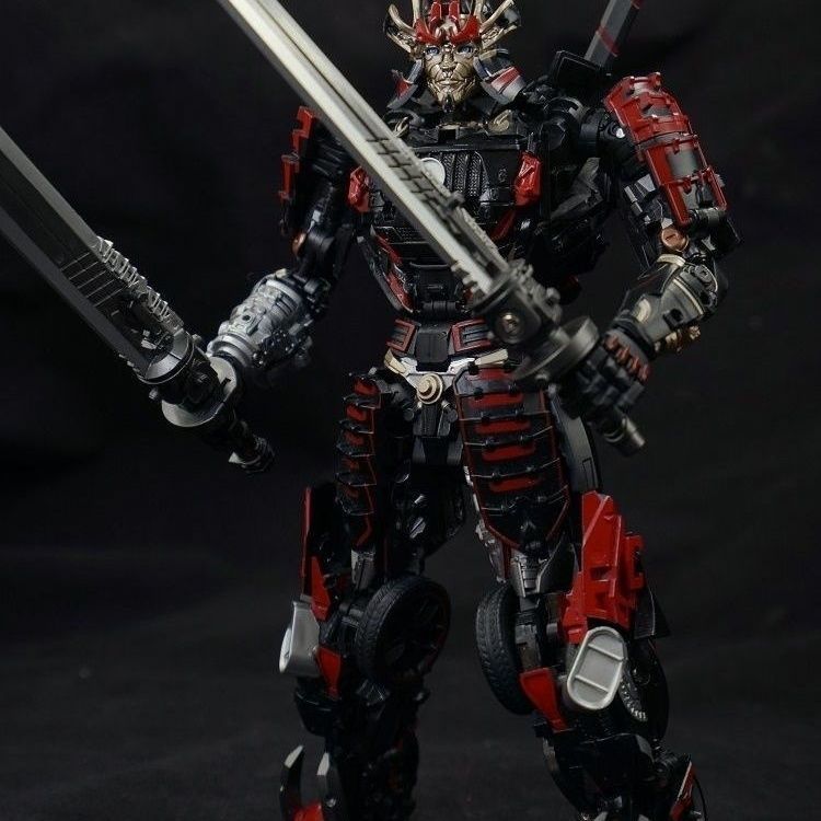 MetaGate G01B Transforming Toy Red and Black Fine Paint Triple Change Warrior MG Drift Model