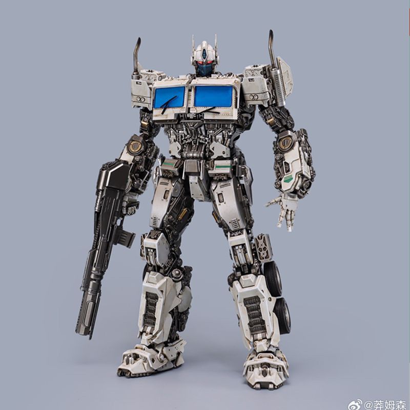 MM01 Optimus Prime 4 colors deformable toy model with alloy skeleton